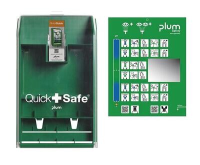 Eyewash first aid box QuickSafe Empty, 1 Piece