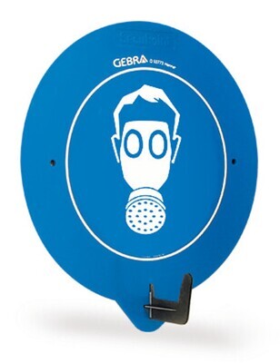 Wall hooks SEKUROKA®, for gas mask, 1 piece