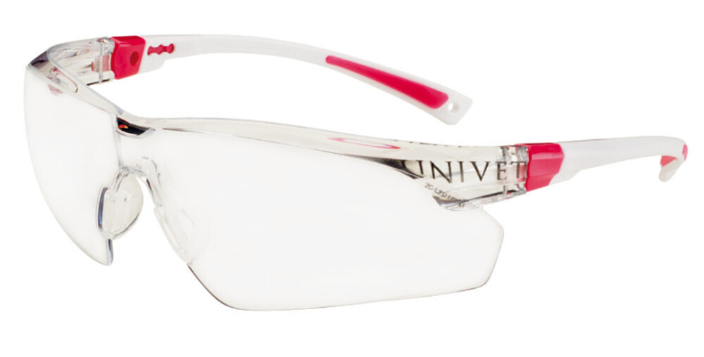 Safety glasses 506U, white/pink, 506U.03.02.00, 1 Piece