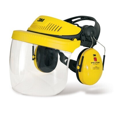 Face protection with hearing protection G500, 1 piece
