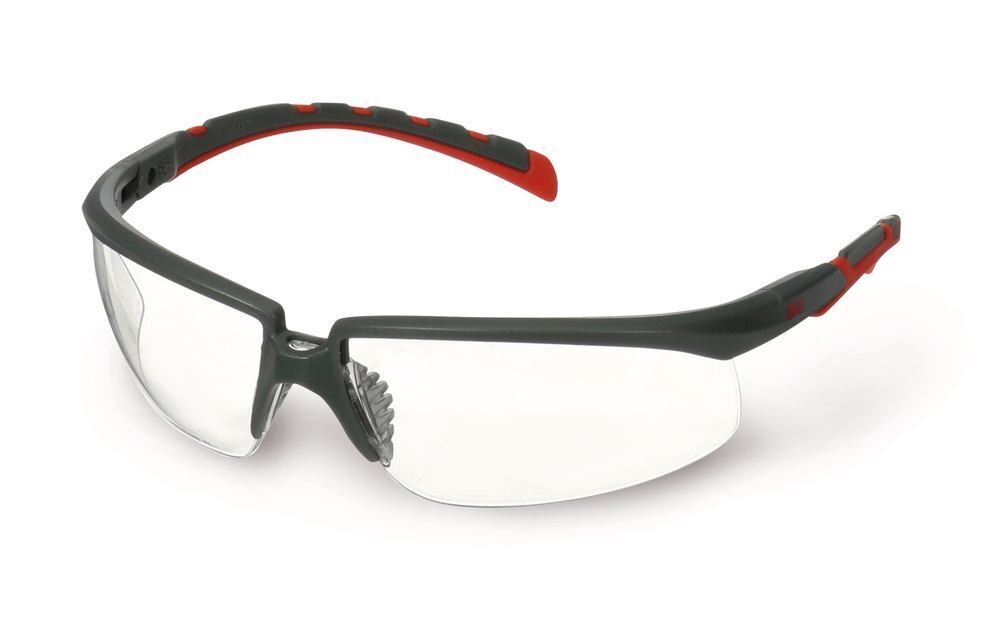 Safety glasses Solus 2000, gray/red, S2001SGAF-RED, 1 Piece