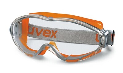 Lunettes de vision complète à ultrasons, orange, gris, 9302-245, 1 pièce