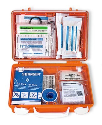 Mobile first aid kit, Contents according to DIN 13169, 1 piece