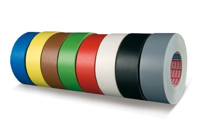 Ruban renforcé de fibres tesa® Premium, rouge, 1 rouleau