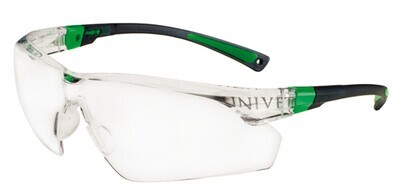 Safety glasses 506U, black/green, 506U.06.01.00, 1 piece