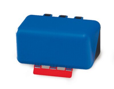 Brillenbox SEKUROKA® für 1 Schutzbrille, blau, 1 Stück