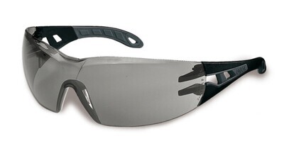 Safety glasses pheos, gray, black, gray, 9192-285, 1 piece