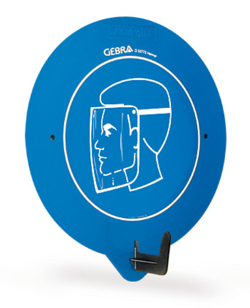 Wall hooks SEKUROKA®, for facial protection, 1 piece