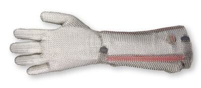 Stab protection glove niroflex 2000 with cuff 190 mm, Size, L, 1 piece