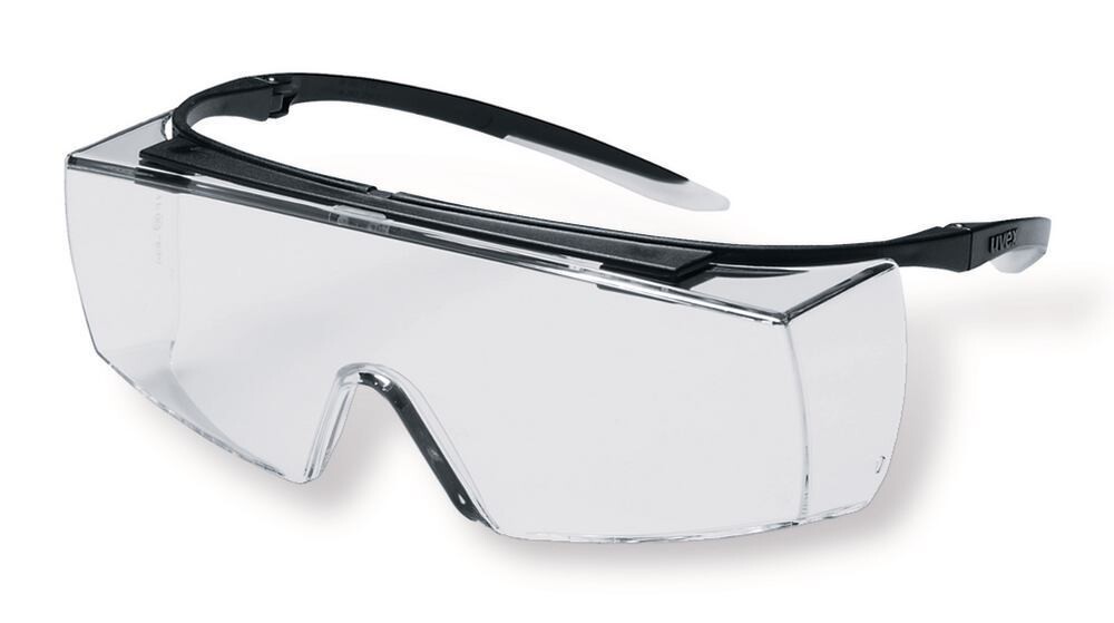 Safety glasses super f OTG, colorless, 9169585, 1 piece