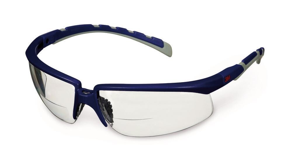 Safety glasses Solus 2000 with reading power, +1.5 dpt, S2015AF-BLU, 1 piece