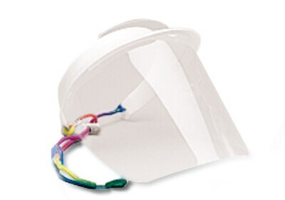 Protector facial Polysoft, blanco, 1 pieza