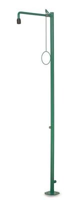 Body emergency shower for floor mounting, 1 piece