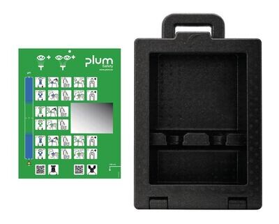 Scatola da muro per bottiglie lavaocchi Plum iBox 2, 1 pezzo