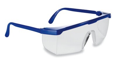 Schutzbrille 511, schmales Modell, blau, 1 Stück