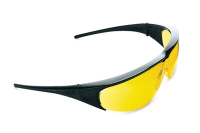 Schutzbrille Millennia®, gelb, schwarz, 1 Stück