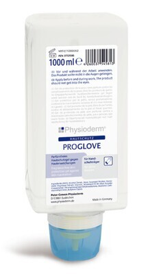 Protection de la peau Physioderm® PROGLOVE Gel, flacon doseur 1000 ml, 1 pièce