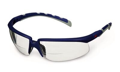 Occhiali protettivi Solus 2000 con potere di lettura, +2,0 dpt, S2020AF-BLU, 1 pezzo