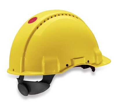 Casque de sécurité capteur Uvicator, jaune, 1 pièce