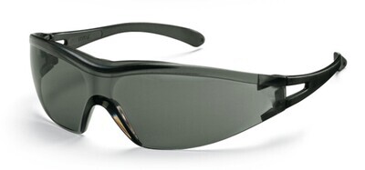 Gafas de seguridad x-one, gris, negro, 1 unidad