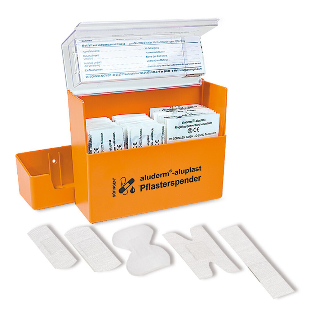 Plaster dispenser aluderm® -aluplast, 1 piece