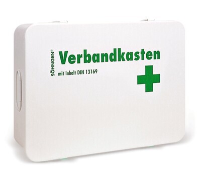 Large first aid box according to DIN 13169, 1 piece