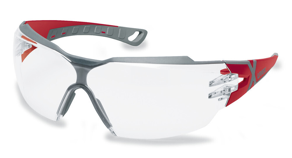 Lunettes de sécurité pheos cx2, rouge, gris, 9198-258, 1 pièce