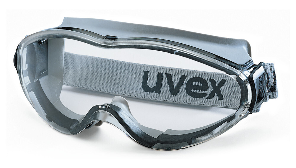 Ultrasonic full vision glasses, gray, black, 9302-285, 1 piece