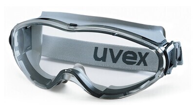Lunettes de vision complète à ultrasons, gris, noir, 9302-285, 1 pièce