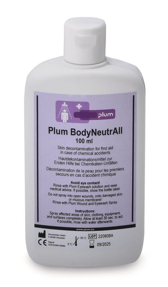 Sanitizing Solution Plum BodyNeutrAll Emergency Bottle, 1 Piece