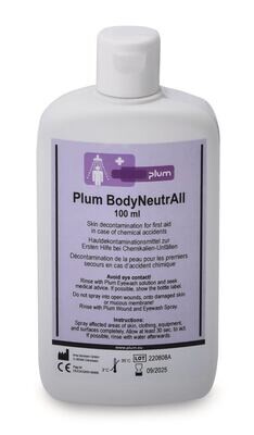 Sanitizing Solution Plum BodyNeutrAll Emergency Bottle, 1 Piece