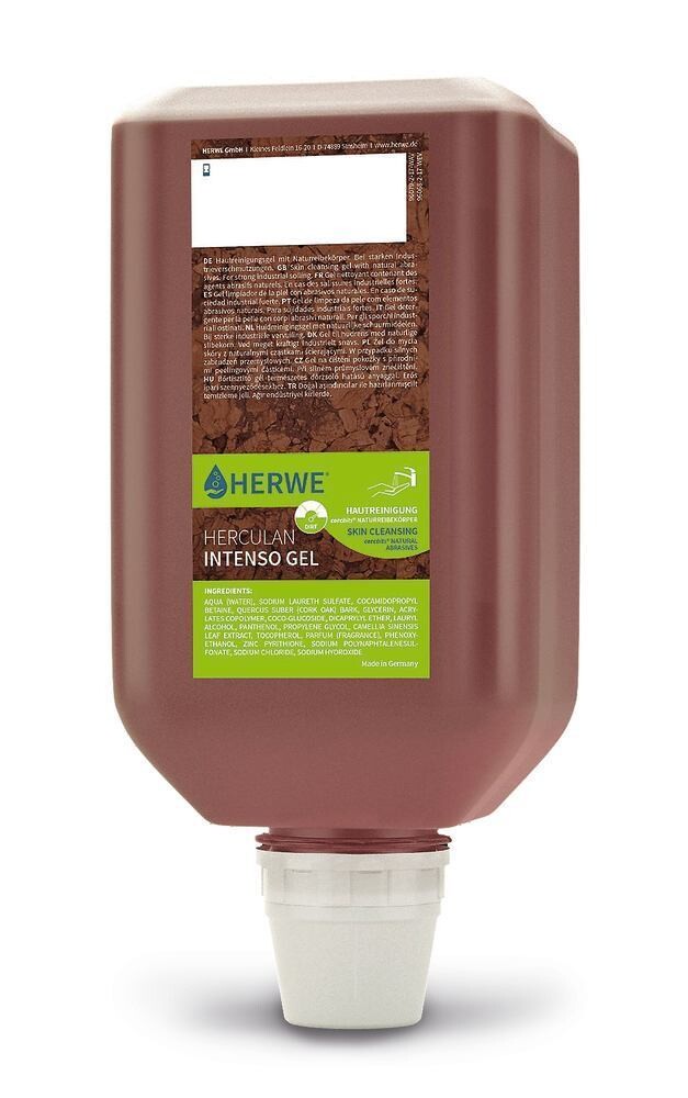 Lavamani HERCULAN INTENSO GEL, flacone dosatore da 2000 ml, 1 pezzo