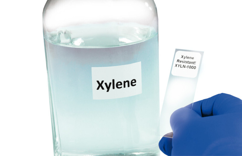 Thermal transfer labels xylene resistant, 22 x 22 mm, 1 Roll