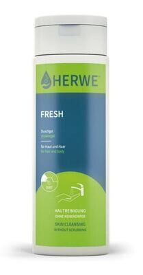 Skin cleansing HERWE FRESH shower gel, 250 ml bottle, 1 piece
