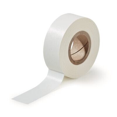 Cinta de marcado ROTI®Tape Core - 25,4 mm, ancho 19,1 mm, blanca, 1 rollo