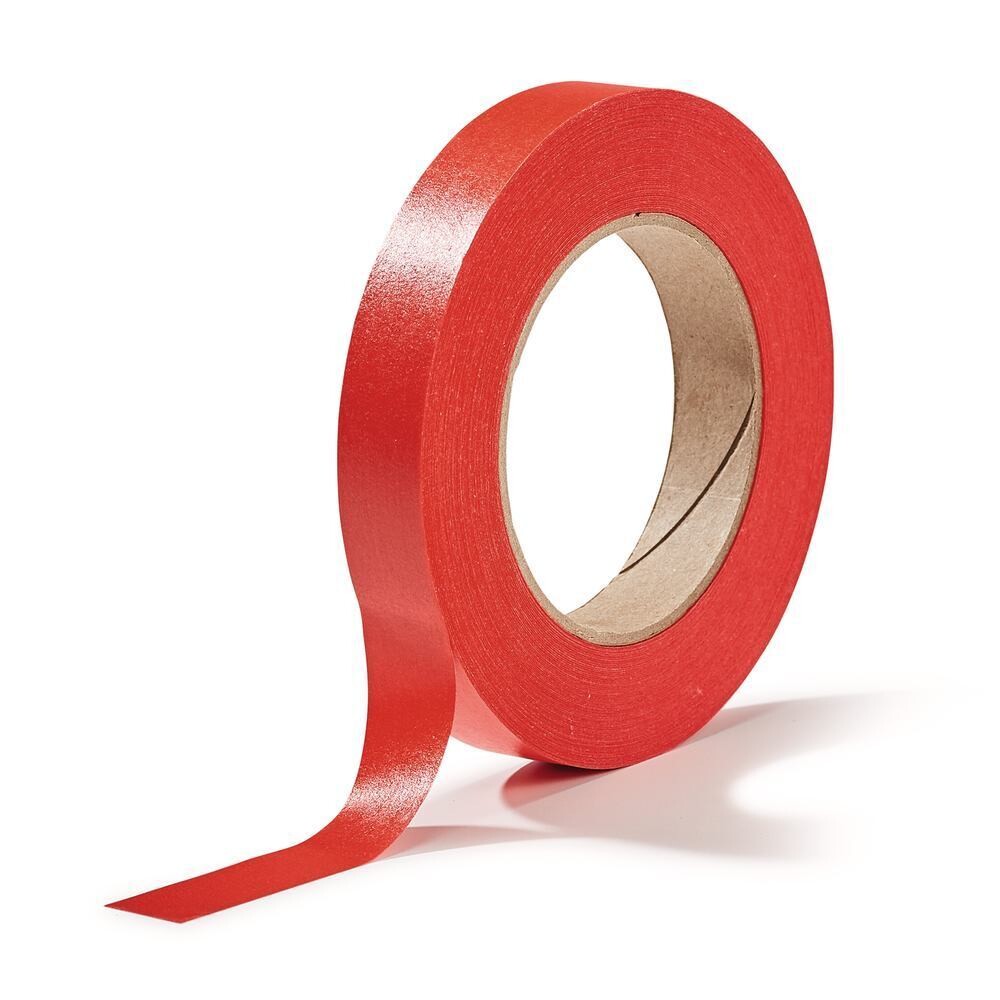 Marking tape ROTI®Tape Core - 76.2 mm, width 25.4 mm, red, 1 Roll