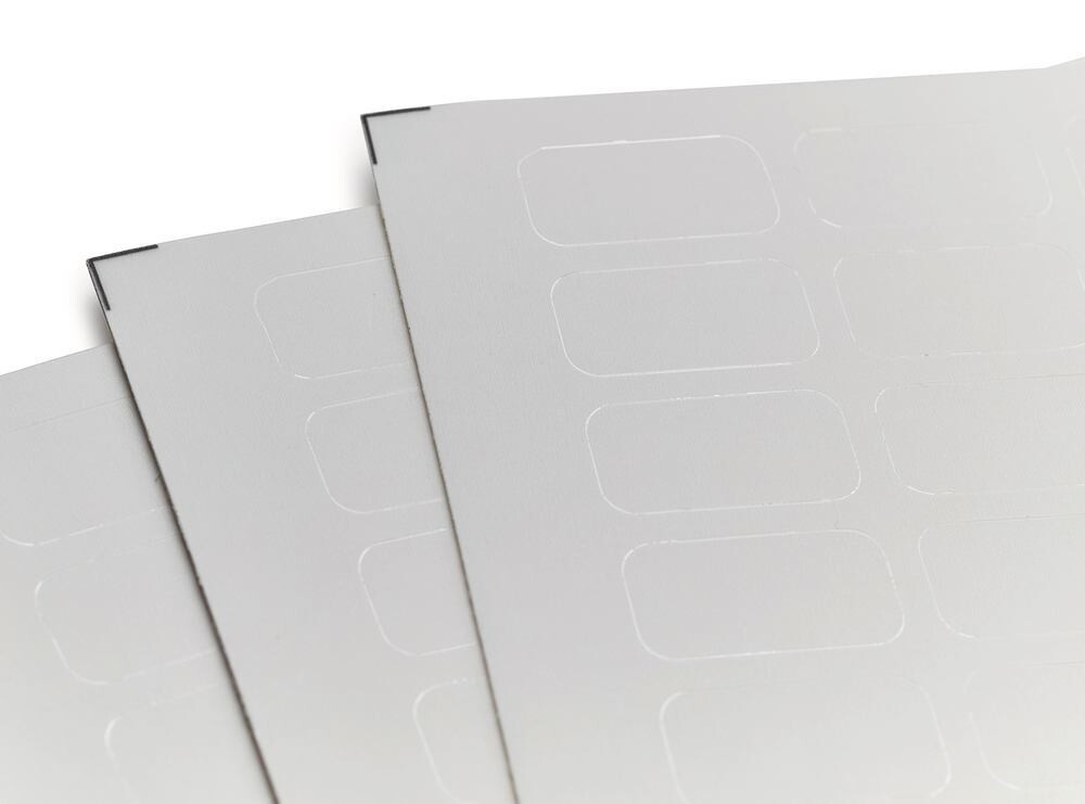Cryo labels Cryo-Clear, 24 x 13 mm, Gesch. for, 0.5 ml vials, 20 pieces
