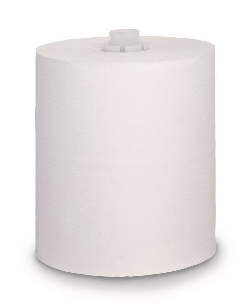 Disposable towel roll with unrolling from the outside, 6 Rolls