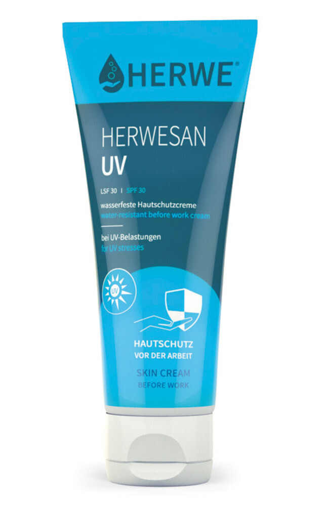 Skin protection HERWESAN UV emulsion, 1 piece