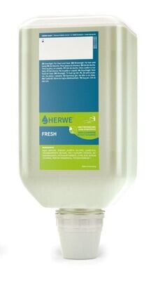 Skin cleansing HERWE FRESH shower gel, Dosing bottle 2000 ml, 1 Piece