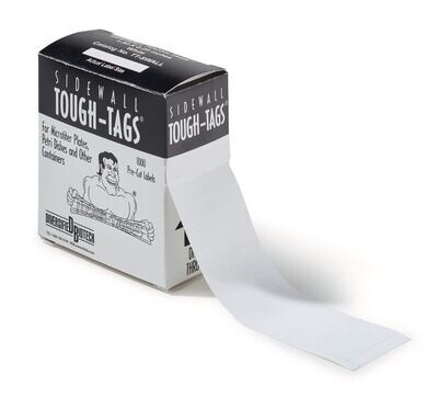 Labels Tough Tags for microtiter plates, 1 Roll