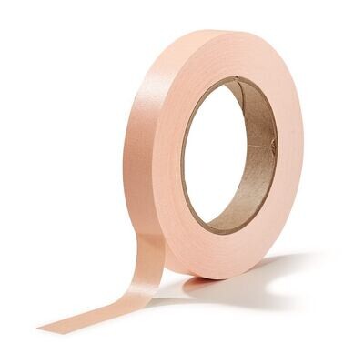 Cinta de marcar ROTI®Tape Core - 76,2 mm, ancho 19,1 mm, salmón, 1 rollo