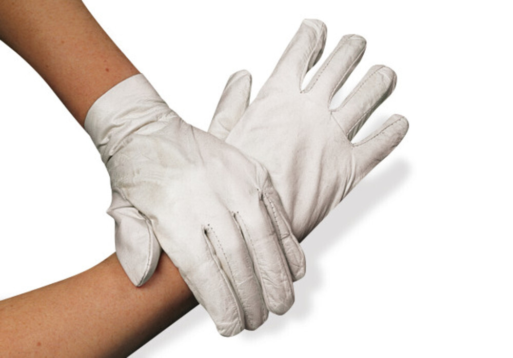 Nappa leather work gloves, Size, 8, 2 Pair