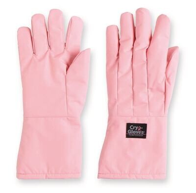 Guanti di protezione dal freddo Cryo-Gloves® idrorepellenti con polsino, lunghezza dell&#39;avambraccio, rosa, 345 mm, taglia, S (8), 1 paio