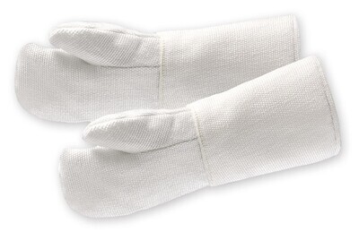 Guantes protectores contra el calor hasta 1100 °C, 1 par