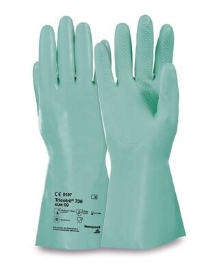 Chemical protection gloves Tricotril® 736, Size, 10, 1 Pair