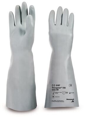 Guantes de protección química Tricopren® 725, Talla, 10, 1 Par