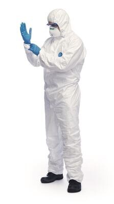 Traje químico TYVEK® 500 Xpert EcoPack, Talla, XL, 25 Piezas