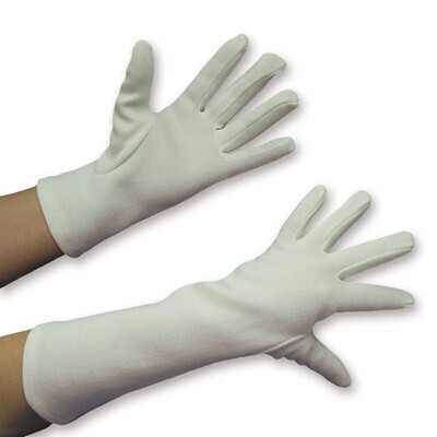 Heat protection gloves 5 fingers made of jersey, 350 mm, Size, 6.5, 1 Pair