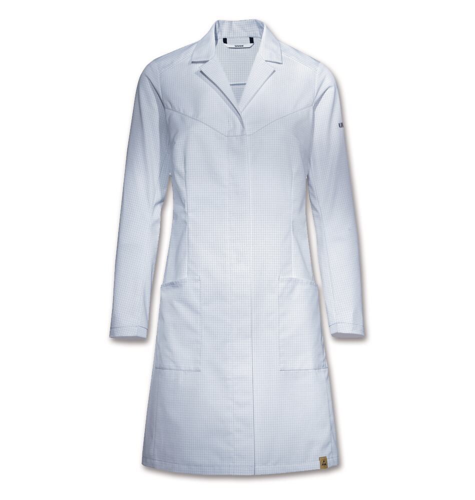 Work jacket uvex suXXeed ESD Model 7463 for women, white, Size, XS, 1 Piece
